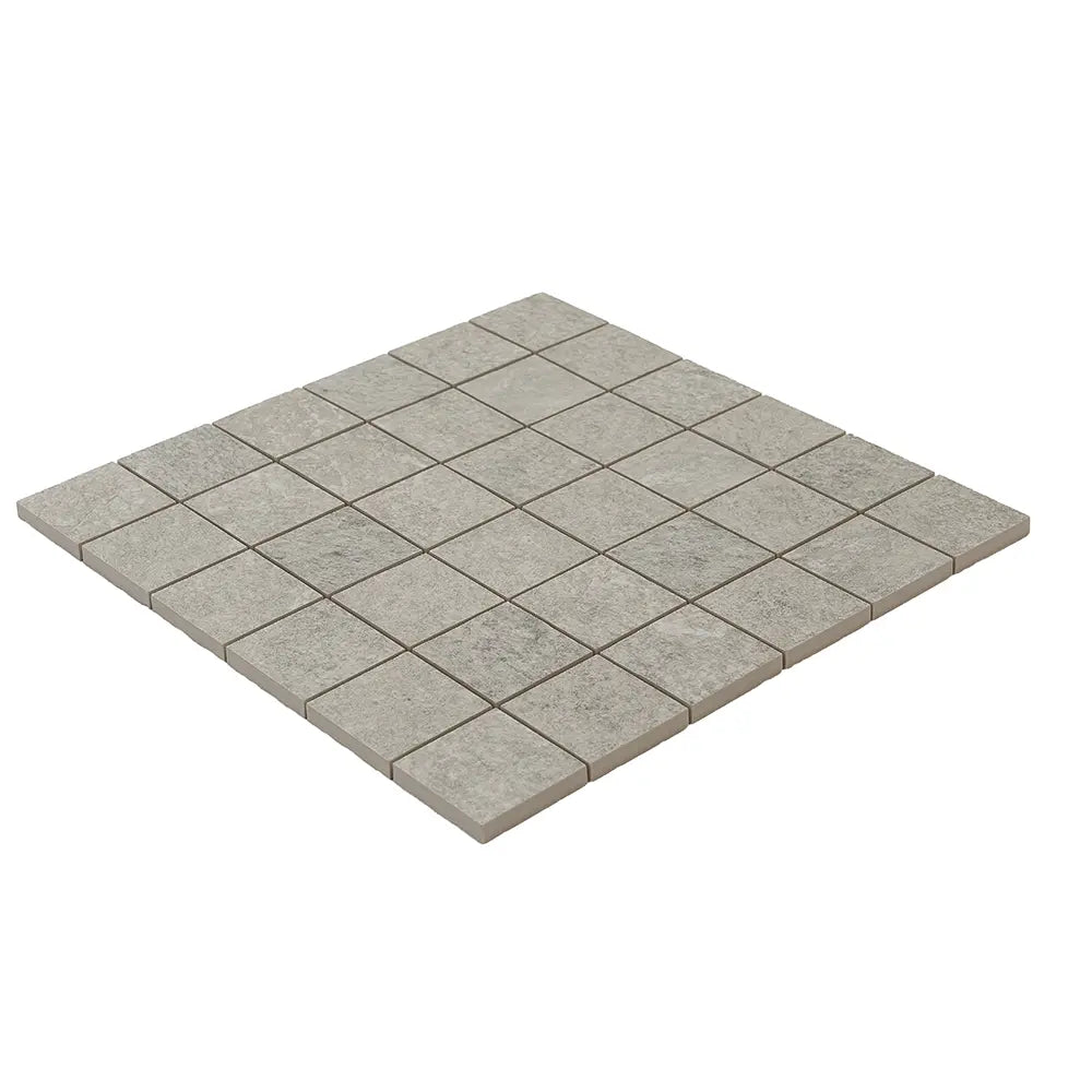 Lithia Gray Quartzite Look Porcelain Mosaic Tile