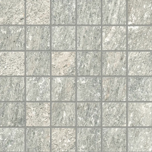 Lithia Gray Quartzite Look Porcelain Mosaic Tile | Tile Club