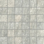 Lithia Gray Quartzite Look Porcelain Mosaic Tile | Tile Club