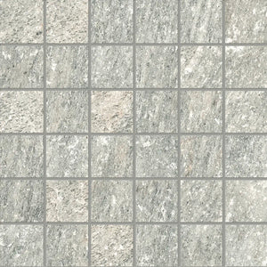 Lithia Gray Quartzite Look Porcelain Mosaic Tile