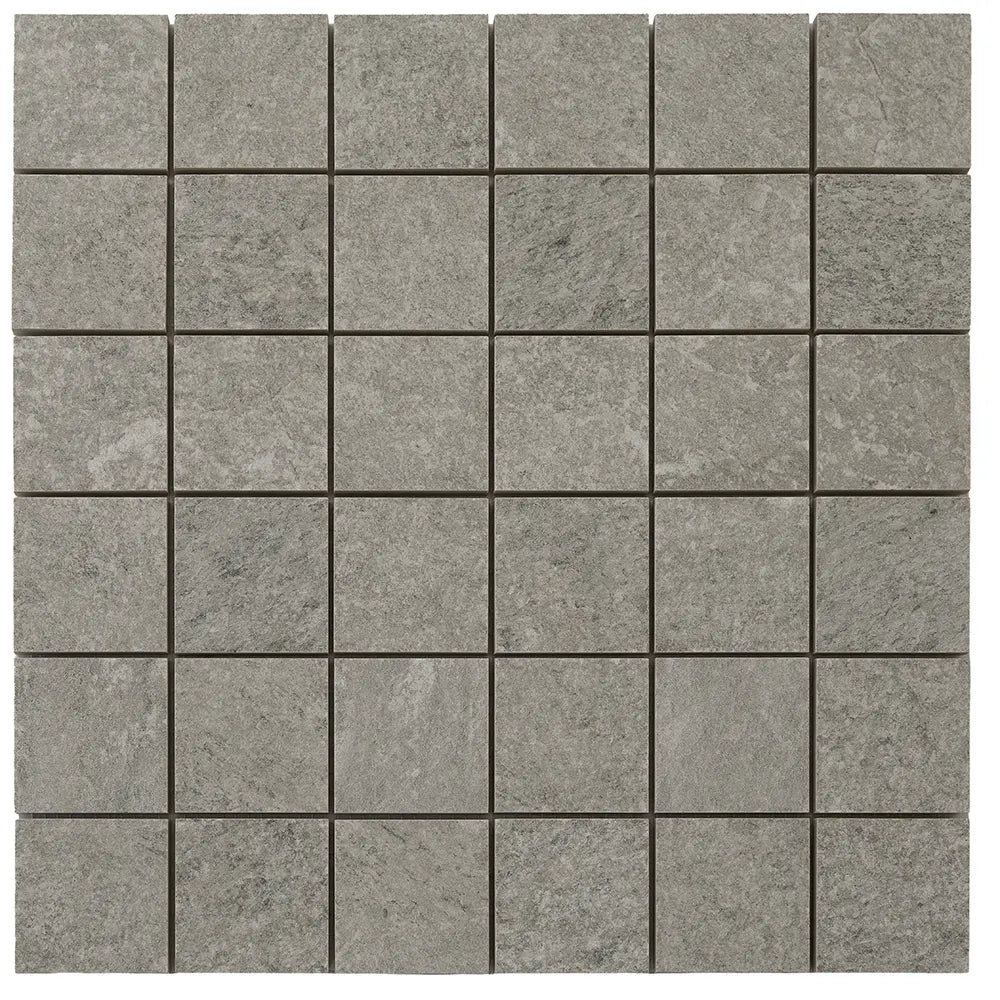 Lithia Gray Quartzite Look Porcelain Mosaic Tile