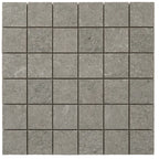 Lithia Gray Quartzite Look Porcelain Mosaic Tile