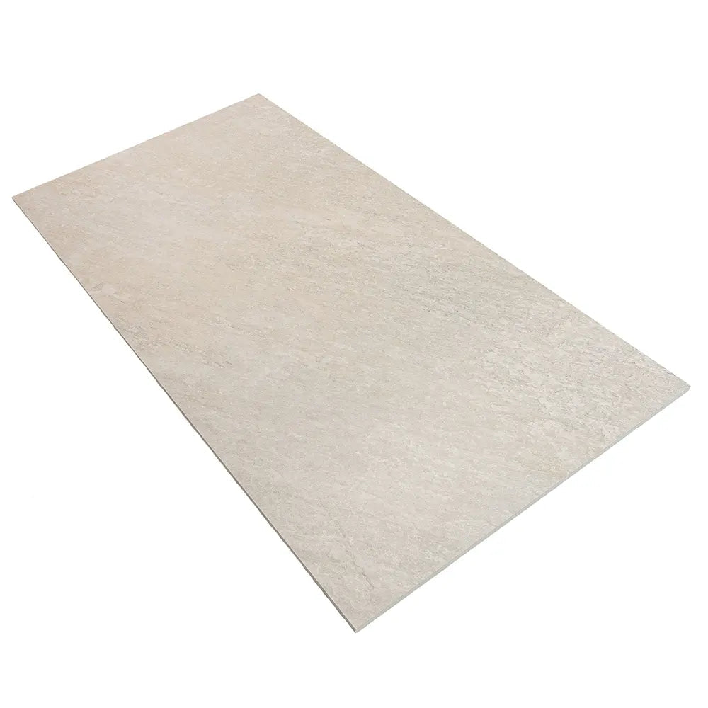 Lithia White Quartzite Look Porcelain Tile 24x48 | Tile Club
