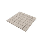 Lithia White Quartzite Look Porcelain Mosaic Tile | Tile Club