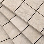 Lithia White Quartzite Look Porcelain Mosaic Tile | Tile Club