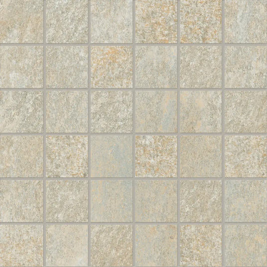 Lithia Beige Quartzite Look Porcelain Mosaic Tile | Tile Club