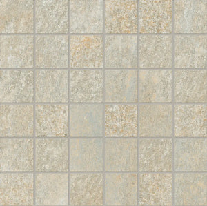 Lithia Beige Quartzite Look Porcelain Mosaic Tile | Tile Club