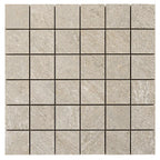 Lithia Beige Quartzite Look Porcelain Mosaic Tile | Tile Club