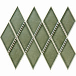 Dimension Sage Green Diamond Porcelain Mosaic Tile