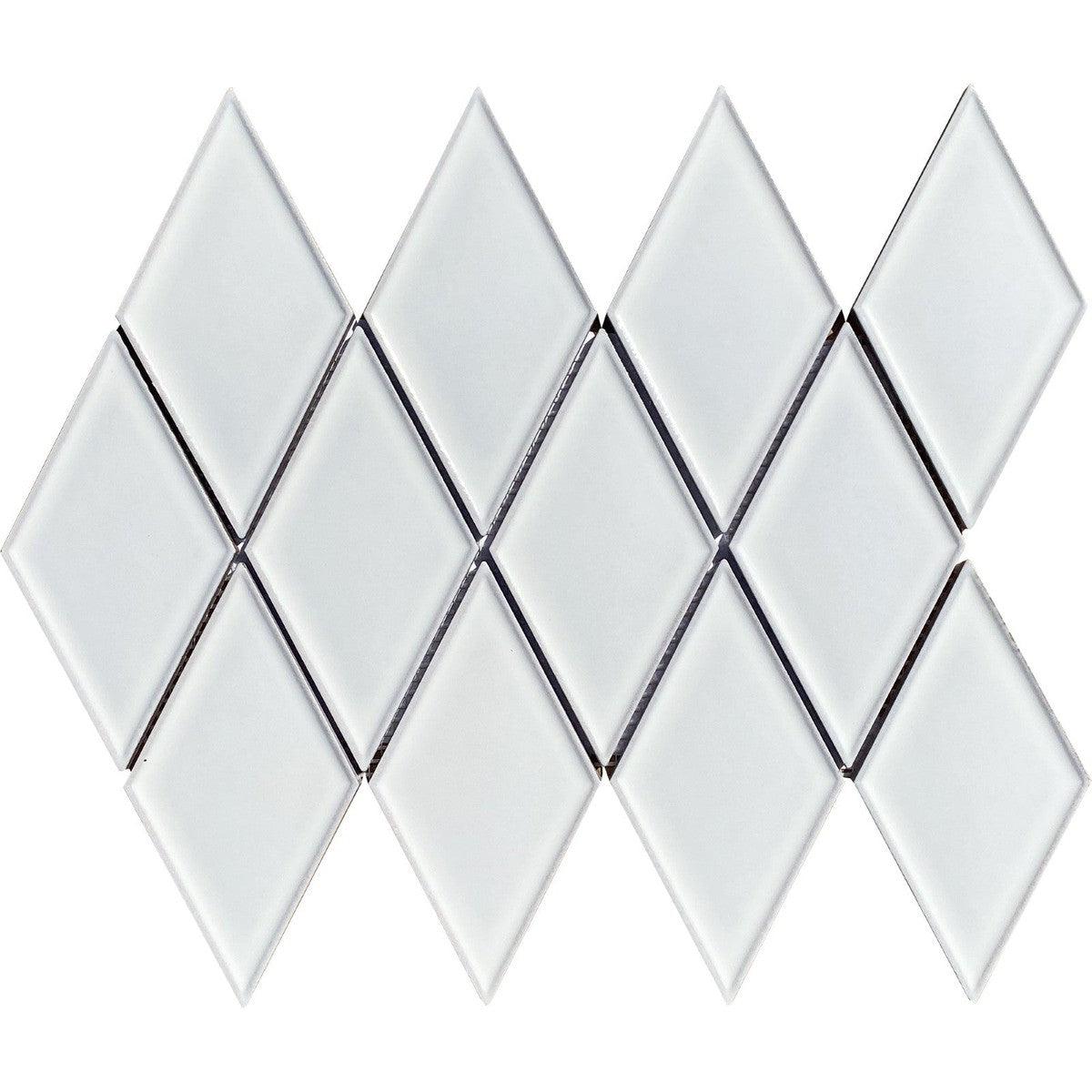 Dimension White Diamond Porcelain Mosaic Tile