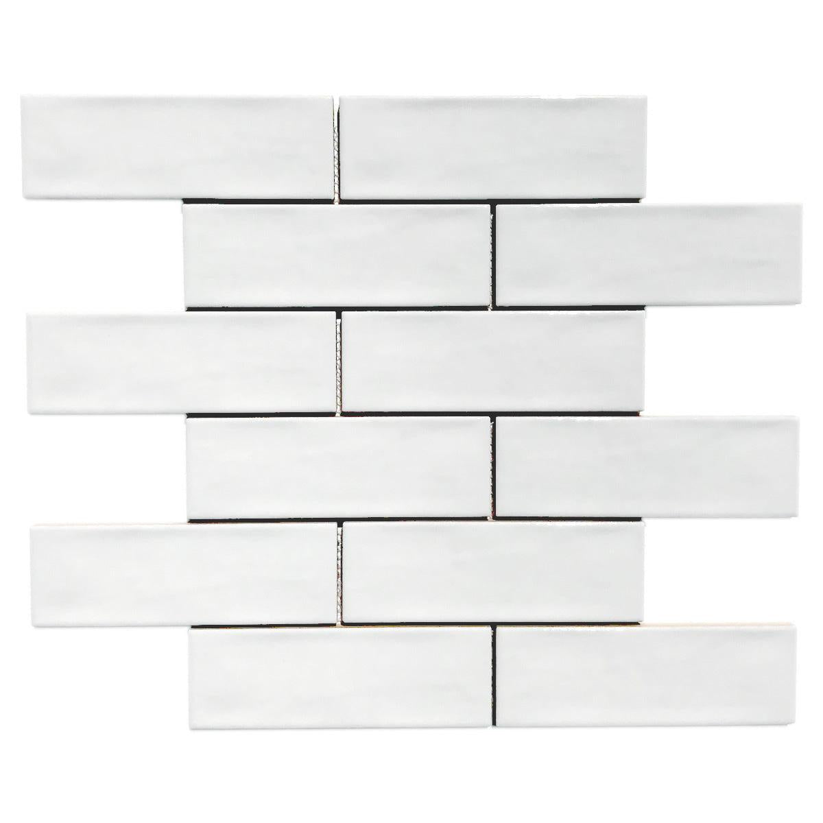 Cirrus White Brick 2x6 Sample