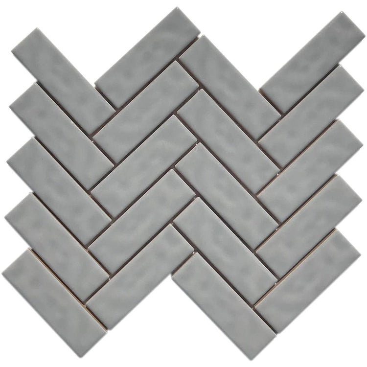 Cirrus Gray Picket Porcelain Mosaic Tile