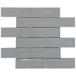 Cirrus Smoke Gray Brick 2x6 Sample