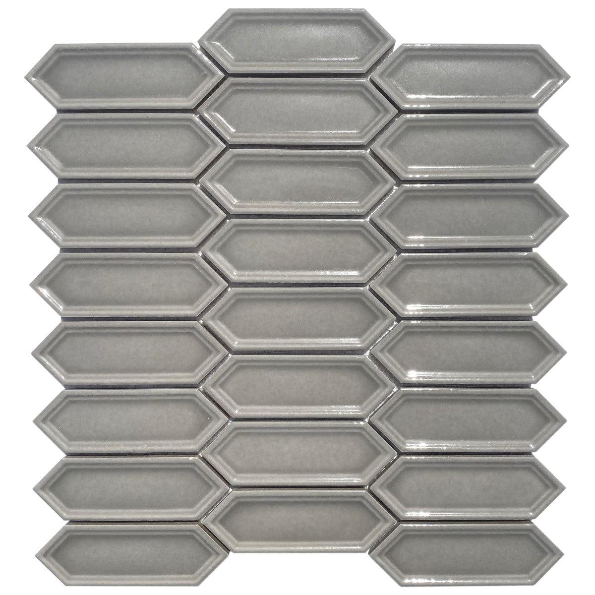 Dimension Taupe Beveled Picket Sample