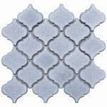 Dimension Pearl Gray Arabesque Porcelain Mosaic Tile