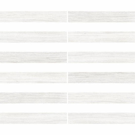 Japandi White 8x48 Wood-Look Tile Flooring | Tile Club