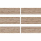 Japandi Oak Textured 16x48 Ceramic Tile | Tile Club