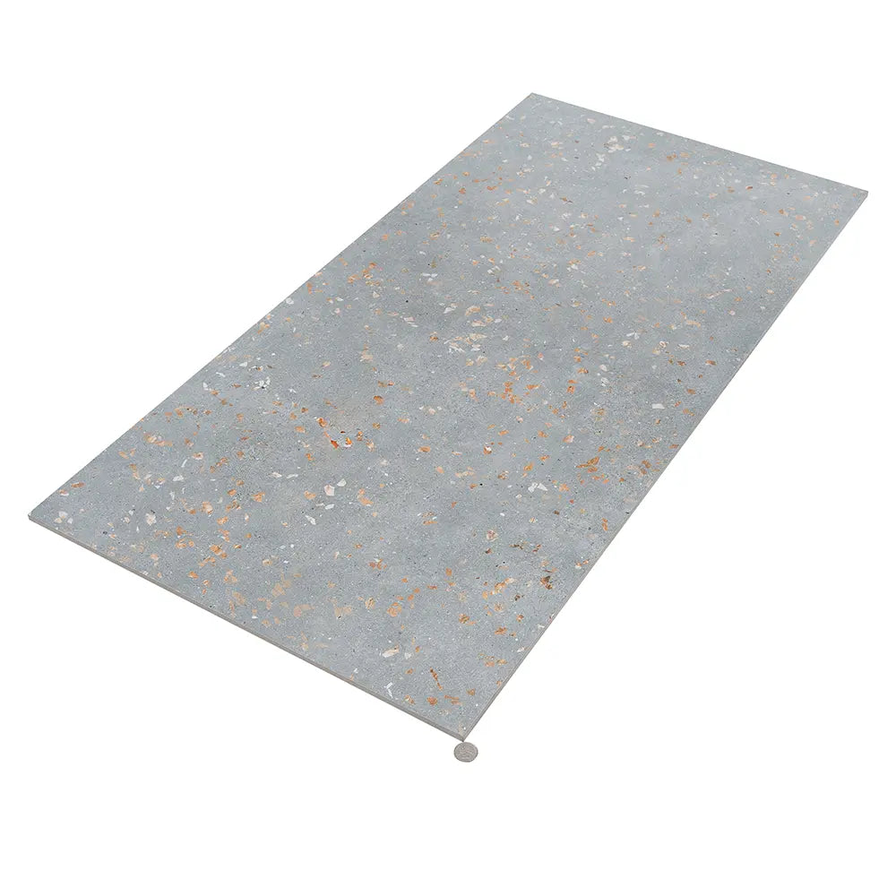 Speckled Concrete Matte Terrazzo Porcelain Tile | Tile Club