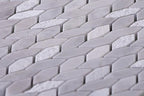 leaf tile backsplash