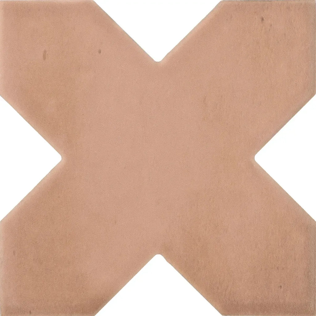 Carmel Terracotta Porcelain Cross Tile | Tile Club