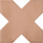 Carmel Terracotta Porcelain Cross Tile | Tile Club