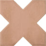 Carmel Terracotta Porcelain Cross Tile Sample Piece