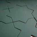 Carmel Sage Green Porcelain Star Tile | Tile Club