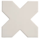 Carmel Light Gray Porcelain Cross Tile
