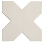 Carmel Light Gray Porcelain Cross Tile
