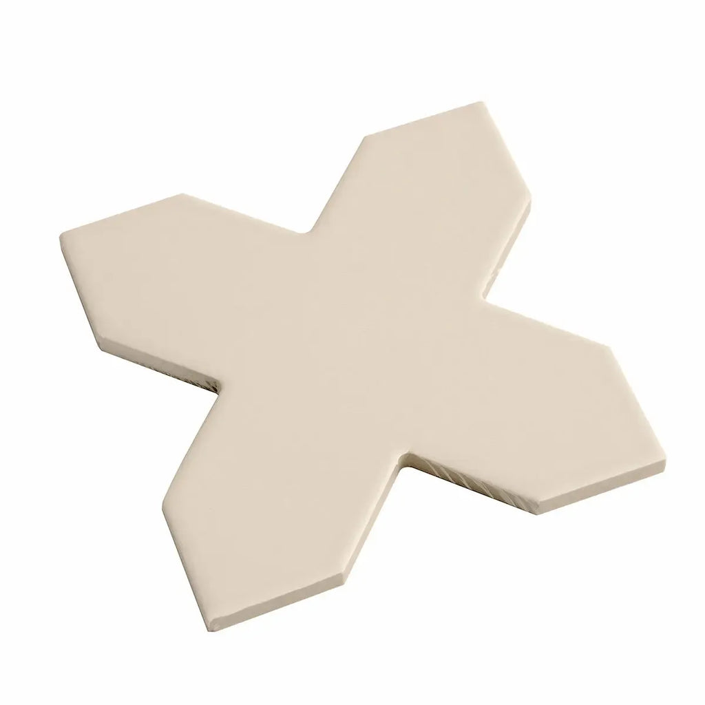 Carmel Warm Taupe Porcelain Cross Tile | Tile Club