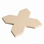 Carmel Warm Taupe Porcelain Cross Tile | Tile Club