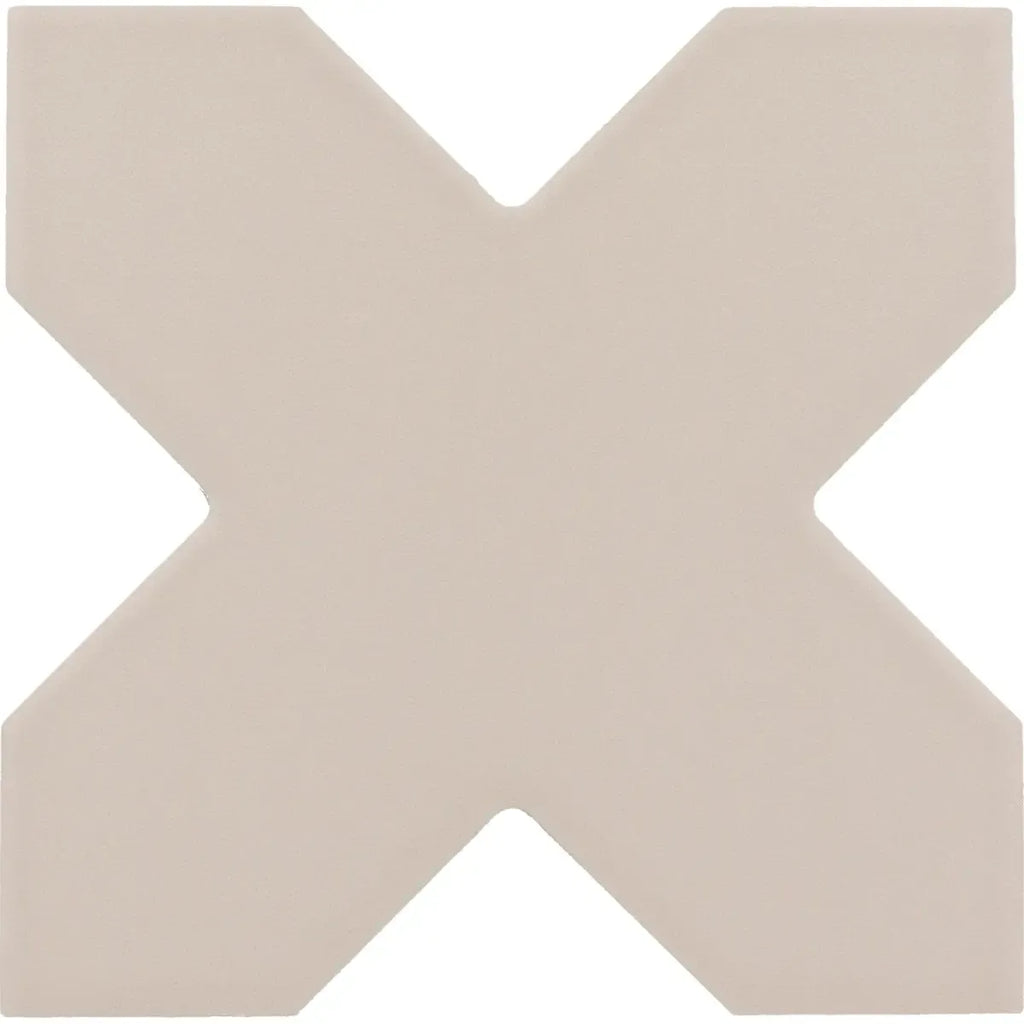 Carmel Warm Taupe Porcelain Cross Tile | Tile Club
