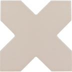 Carmel Warm Taupe Porcelain Cross Tile | Tile Club