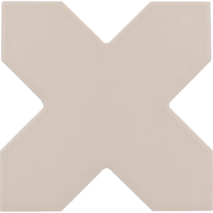 Carmel Warm Taupe Porcelain Cross Tile | Tile Club
