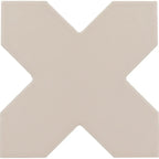 Carmel Warm Taupe Porcelain Cross Tile | Tile Club