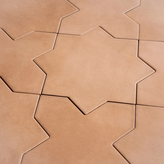 Carmel Terracotta Porcelain Cross Tile | Tile Club