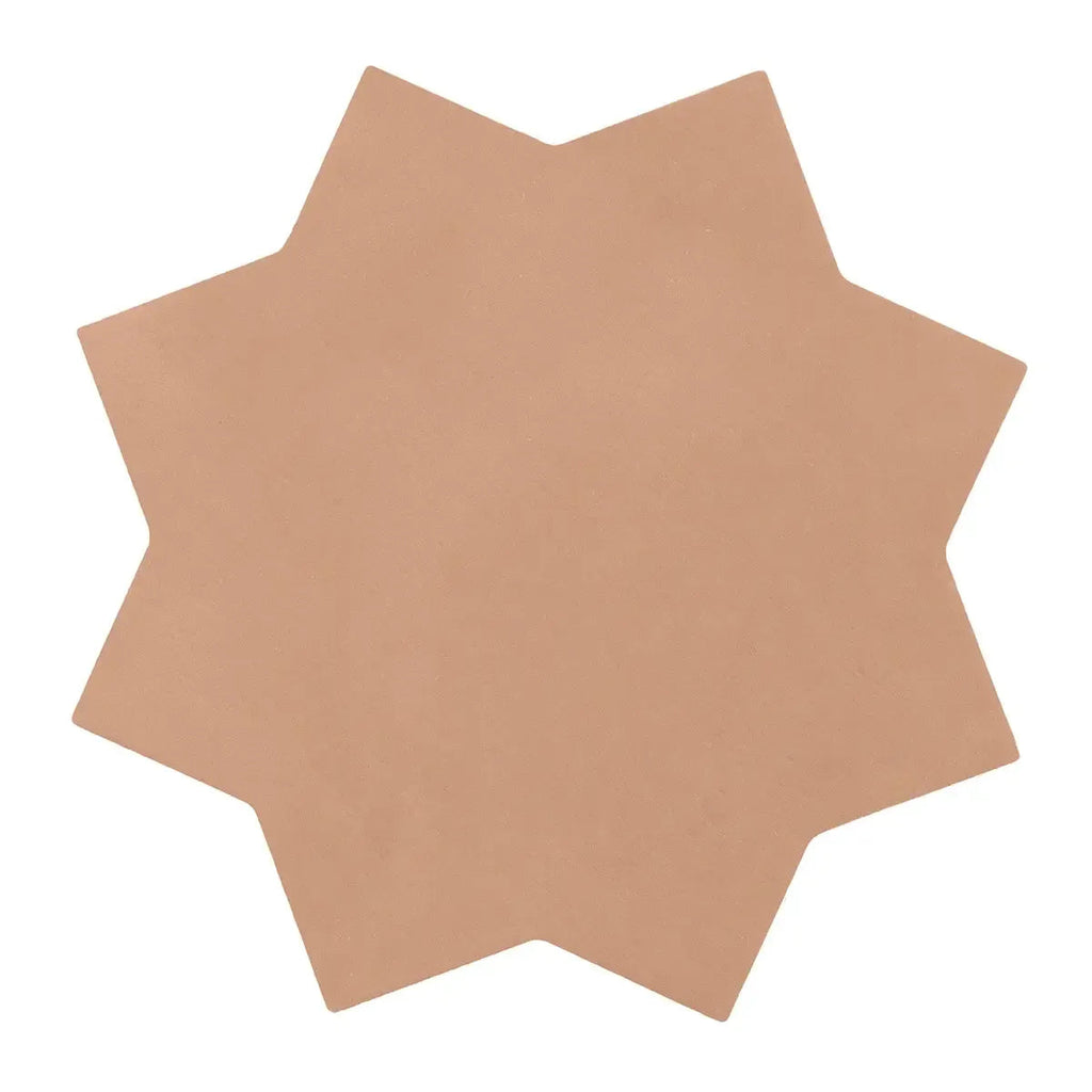 Carmel Terracotta Porcelain Star Tile | Tile Club