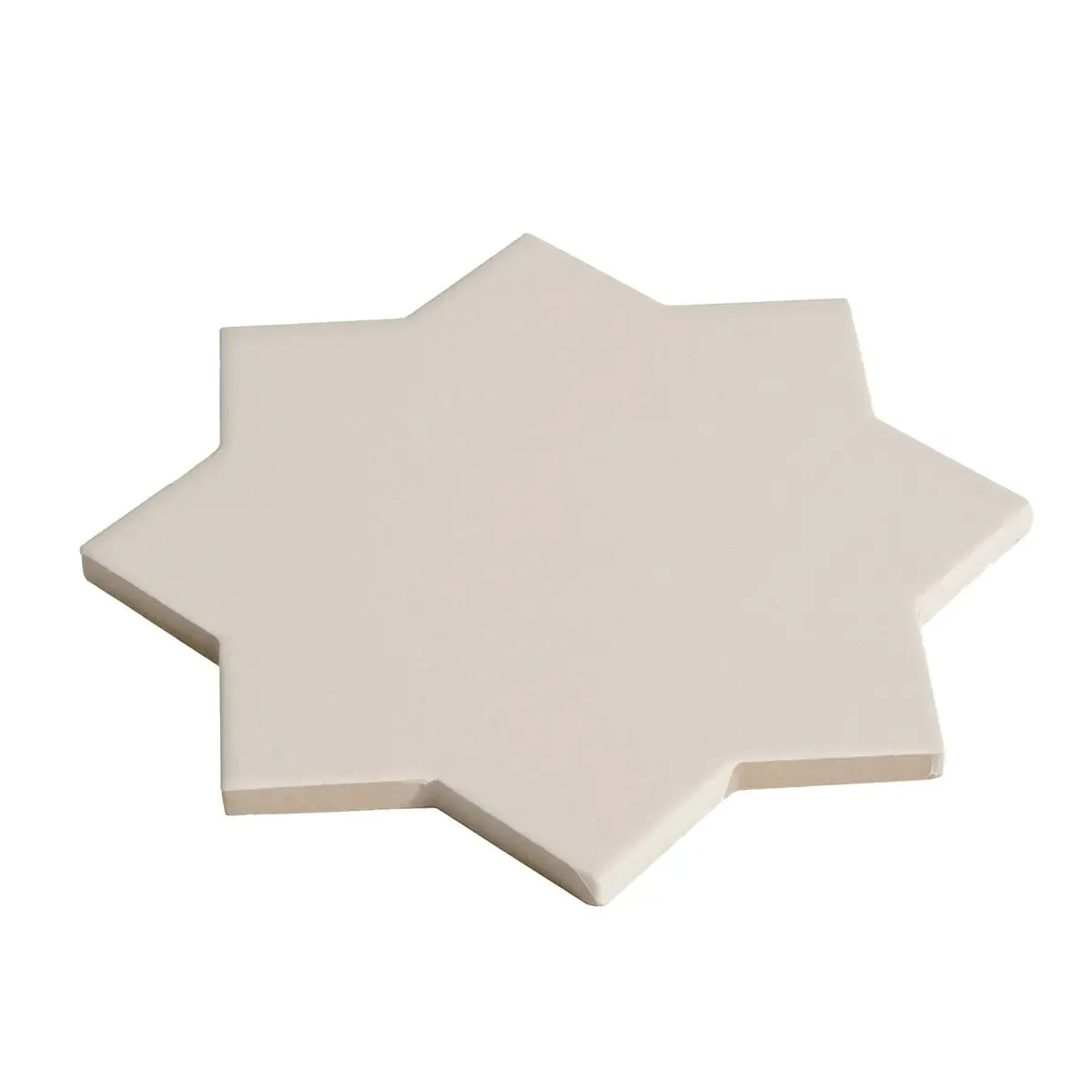 Carmel Light Gray Porcelain Star Tile | Tile Club