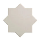 Carmel Light Gray Porcelain Star Tile
