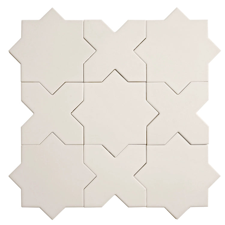 Carmel Light Gray Porcelain Cross Tile | Tile Club