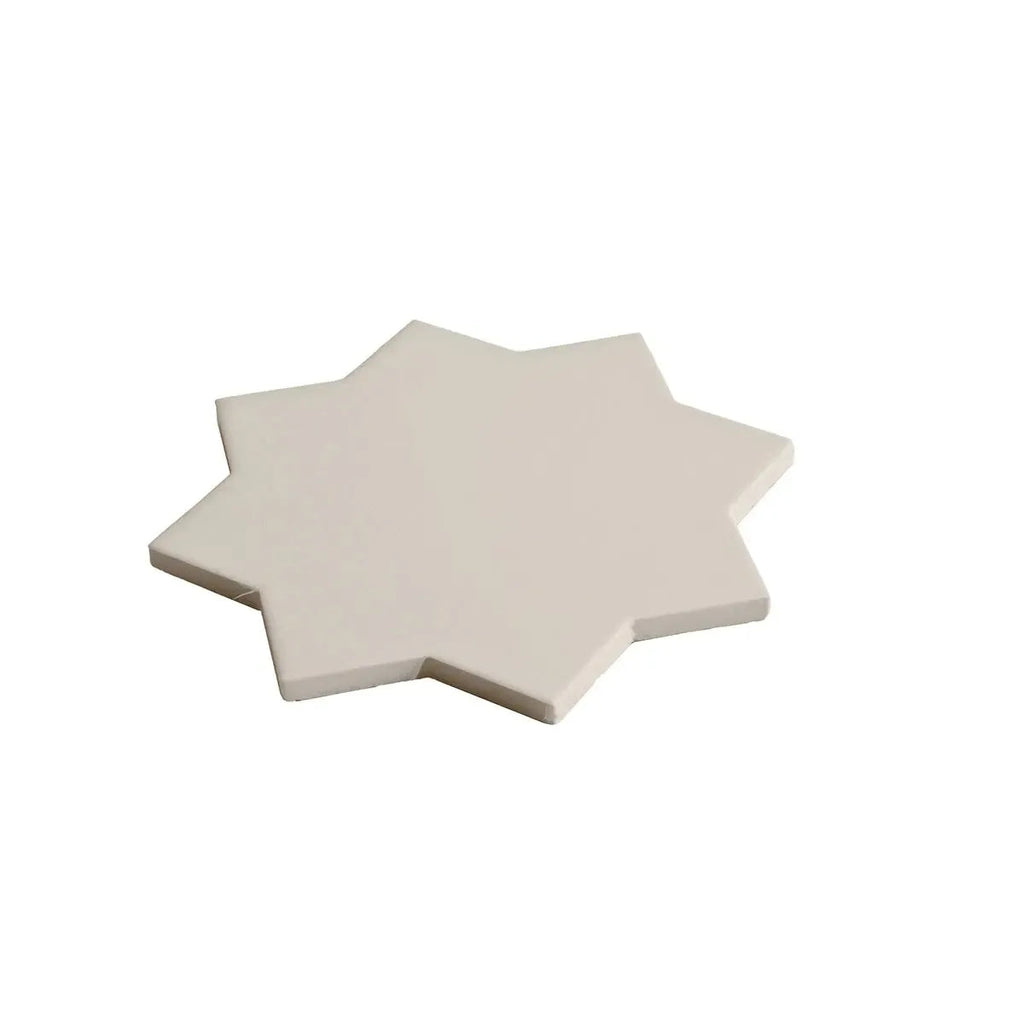 Carmel Light Gray Porcelain Star Tile | Tile Club