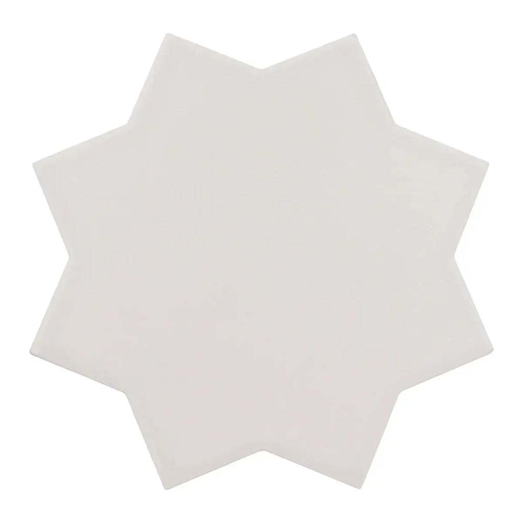 Carmel Light Gray Porcelain Star Tile | Tile Club