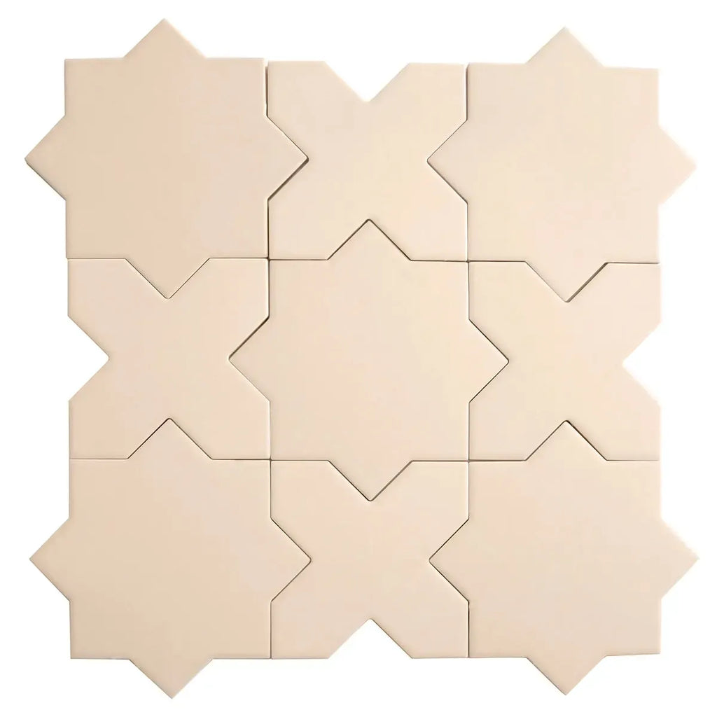 Carmel Warm Taupe Porcelain Cross Tile | Tile Club