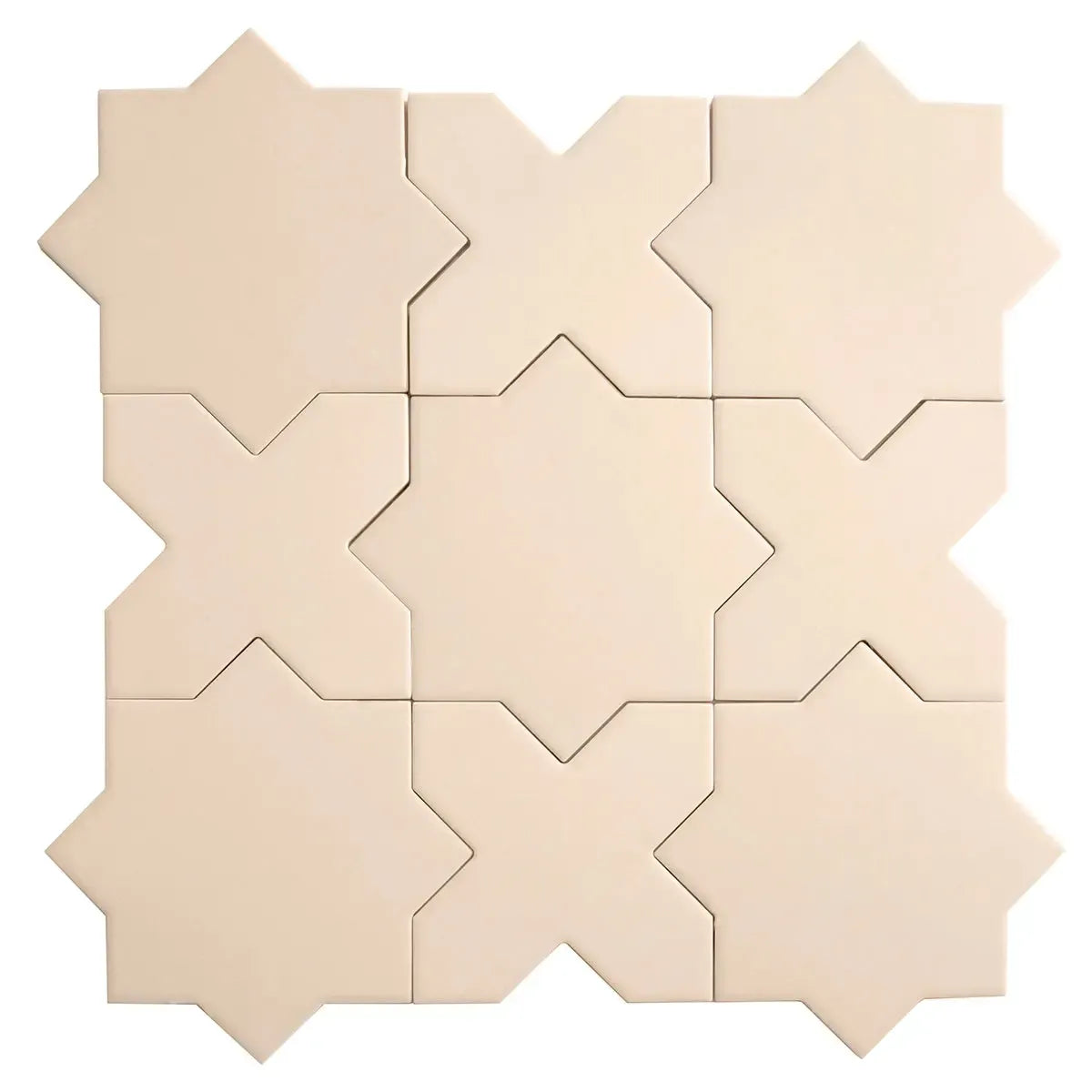 Carmel Warm Taupe Porcelain Cross Tile | Tile Club