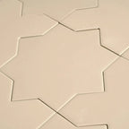 Carmel Warm Taupe Porcelain Star Tile | Tile Club