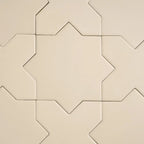 Carmel Warm Taupe Porcelain Star Tile | Tile Club