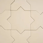 Carmel Warm Taupe Porcelain Star Tile | Tile Club