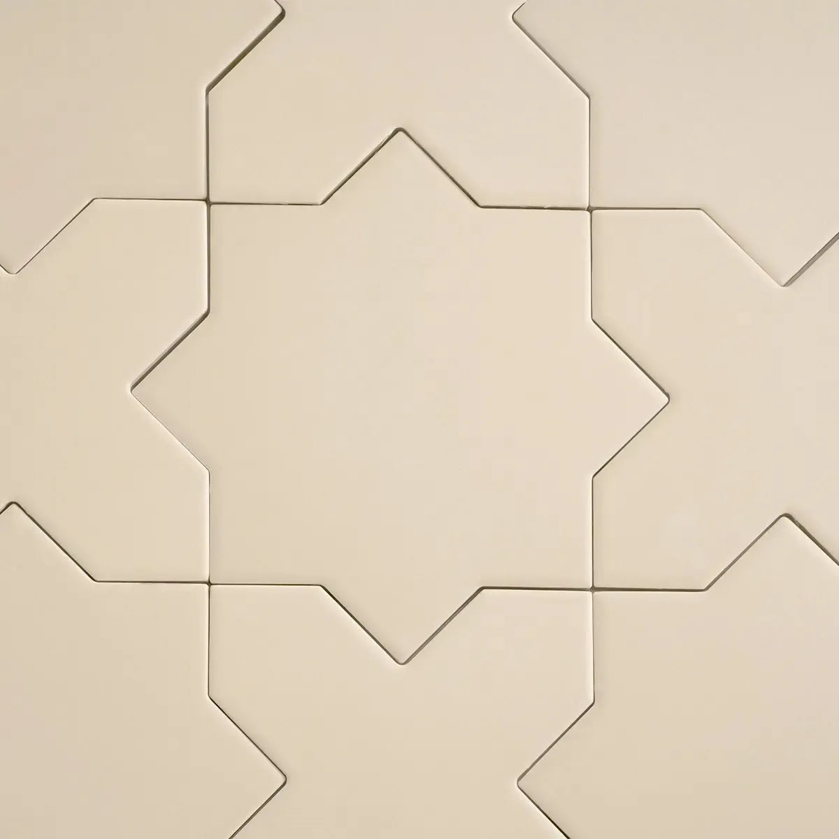 Carmel Warm Taupe Porcelain Star Tile | Tile Club