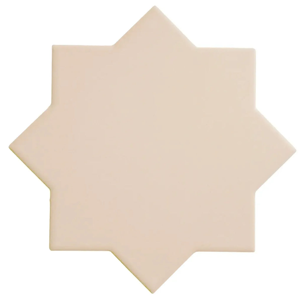 Carmel Warm Taupe Porcelain Star Tile | Tile Club