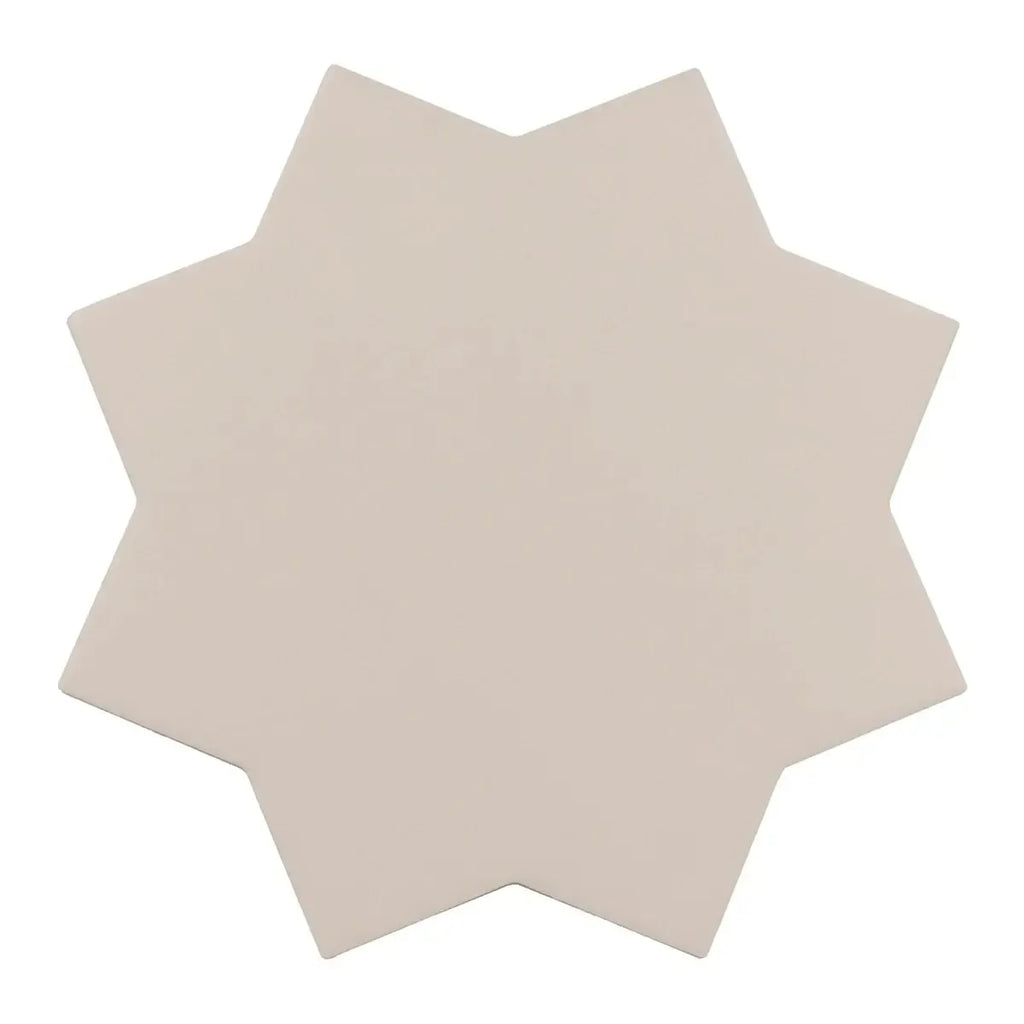 Carmel Warm Taupe Porcelain Star Tile Sample Piece | Tile Club